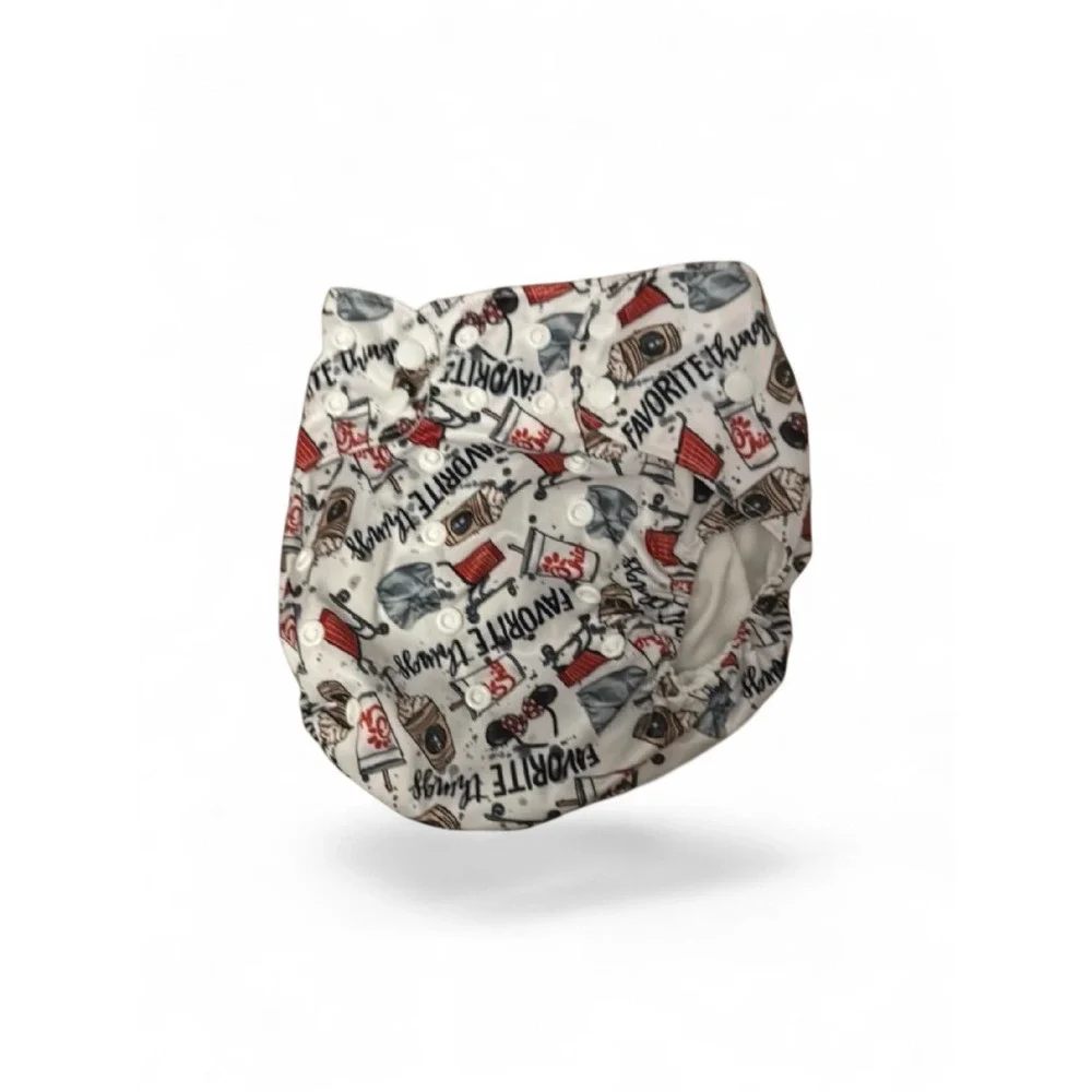 Favorite Things Reusable Diaper Cover Snap Adjustable